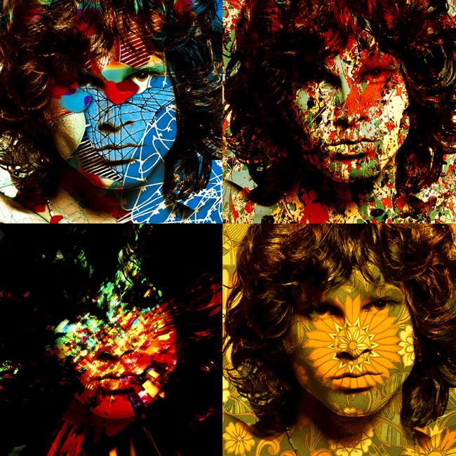 B. Jim Morrison x 4 